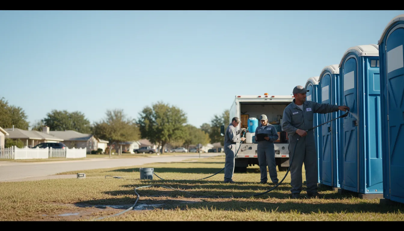 Long-Term Portable Toilet Rental in Danville, IA near me